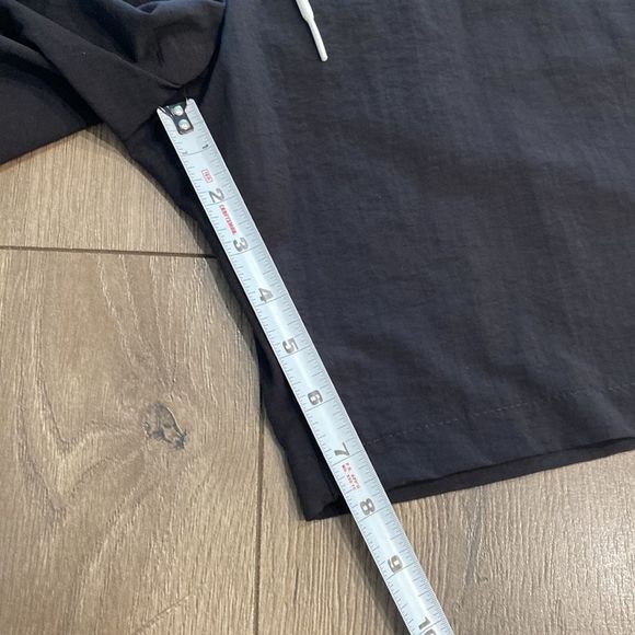 Parke & Ronen 8” Black Lined Nylon Swim Board Shorts Size 36 - Picture 10 of 13